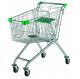 Indoor / Outdoor Supermarket Shopping Trolley Customizable Color With Child Seat