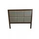 Wilsonart HPL wood frame with grey vinyl upholstery queen size headboard  for hotel bedroom furniture,casegoods