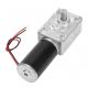 Faradyi Customized Dc Gear Motor 12v Electric 370 Motor High Torque Low Rpm Bicycle Dc Motor with Worm Gearbox