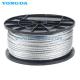 Galvanized Steel Wire Rope 18mm  For Highway Guardrail
