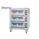 Gas Deck Oven Pizza Oven With Stone For Bakery Restaurant Bread Baking