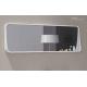 White Case Bathroom Vanity Mirrors Stain Resistant Eco Friendly
