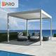 Free Standing Modern Aluminum Pergola Withstand Severe Climatic Changes