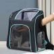 Customization Pet Dog Cat Travel Carrier Backpack With Breathable Mesh