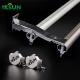 6063 Aluminum Curtain Poles Classic Silver Living Room Curtain Track