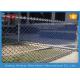5m Height 30m Length Pvc Coated Chain Link Fence With Frame Sides For Decorative Playground