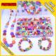 Plastic bead jewelry  handmade DIY toy set kids
