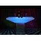 Glowing Illuminated Bar Tables 15 Colors Metal Stand 12 Months Warranty