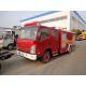 Water Tank Fire Brigade Truck ISUZU 3.5ton 4t 4000 Liters Water Fire Fighting Truck