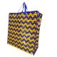 Factory directly sell  package shopping zip  printed china pp woven bag