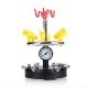 Stainless Steel Tattoo Accessories Airbrush Holder Stand Clamp On Table Mounted