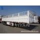 3 axle fence livestock semi truck trailer for sale TITAN VEHICLE