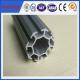 6063 t5 aluminum profile for exhibition booth, easy to assemble aluminium tubes