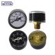 High Quality 1inch 5000 6000 PSI back connection high pressure gauge for Paintball regulator