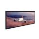 Metal LCD Advertising Display With 3840*1080 Resolution And High Performance