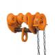 10 ton Chain Fall Trolley Hand Plain Trolley With Chain for Hoist travelling