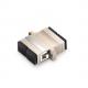 Plastic LC To SC Adapter Single Mode , High Precision Fiber Optic Cable Adapter