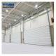 Industrial Sectional Overhead Door Thermal Insulation 75mm 100mm thickness