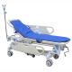 Galvanized Steel Patient Transfer Trolley With Manual Crank 630 - 930mm Height Adjustment