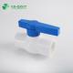 Manual Long Handle 63mm Plastic Valve for Water Supply Sch40 PVC Compact Ball Valve