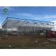 Hot Dipped Galvanized Steel 7.5m Polycarbonate Greenhouse
