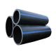 10 Inch SDR21 Flexible Water Supply Pipe , High Density Polyethylene Piping Black