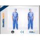 Anti Dust Customized Disposable Scrub Suits Colorful Non Woven Suits With Custom Logo Printing