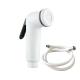 Bathroom ABS Plastic Controlled Bidet Spray for Keeping Body Clean in White Color