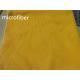 Microfiber Fabric Yellow Big Pearl 40*40 Polyester Cleaning  Towel