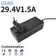 29.4V 1.5A Interchangeable Power Adapter For Robot Beauty Equipment Macbook Plant Lamp