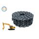 ZG50Mn Steel Bulldozer Undercarriage Front Idler Assembly Casting Black Color