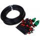 Automatic Garden Hose Kit Micro Watering System Drippers 1/4 Connection Size