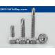 Hex Flange Head Self Drilling Screws With Rubber Washer , Self Drilling Tek Screws Stainless Steel