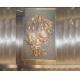 Hotel Decor Brass Wall Relief Sculpture Handmade With Ancient Surface Finish