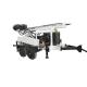 Hydraulic Borehole Trailer Mounted Water Well Drilling Rigs 160m Drill Depth