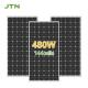 480W Full Black Mono Perc Module Photovoltaic Plates