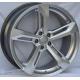 Silver Machined Customized 22 Rims For Audi RS7 / 22 Rims Forged Alloy Rims 5x112