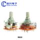 bonens RS25-1-12 Shaft Band Selector Rotary Switch