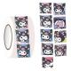 Personalized Cartoon Adhesive Tear Resistant Seal Sticker Label with Custom 4c Offset Printing