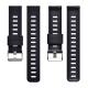 22mm TPU Rubber Watch Band Straps With Quick Release Spring Bar