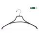 Betterall New Design Black Color Chrome Hook PVC Metal Hanger for Shirts