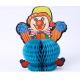 Supermarket home stereo paper sculpture, creative color handmade paper honeycomb, clown pattern origami, customizable