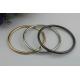 Handbag Fittings Gun Metal Color Iron Wire 75 MM Round Metal Rings Wholesale