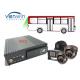 720p AHD cameras SD Card Mobile DVR Gps 3g Wifi Mobile DVR / MDVR For School Bus