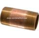 Professional  Brass Pipe Nipple  ASTM B43 Standard NPT Rust Proof  2X4