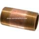 Professional  Brass Pipe Nipple  ASTM B43 Standard NPT Rust Proof  2X4