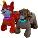 Hansel  battery animal walking toys ride and plush animal scooter for mall with moving animal toys for sale