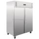 CE Approval Commercial Refrigerator / Kitchen Freezer Double Doors Fridge For Restaurant