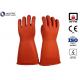 Acid Protection Dupont PPE Safety Gloves , Fire Safety Hand Gloves For Hazardous Chemicals