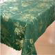 BSCI audit passed-Luxuary 100% Polyester jacquard tablecloth with gold thread